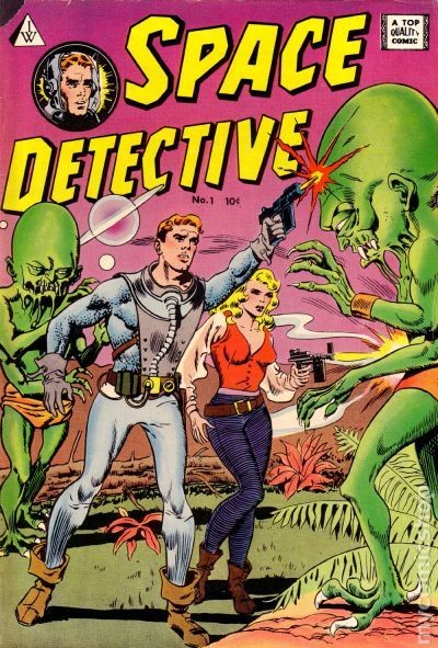 Space Detective #1 FR 1.0 1963 1963 I.W. Reprint