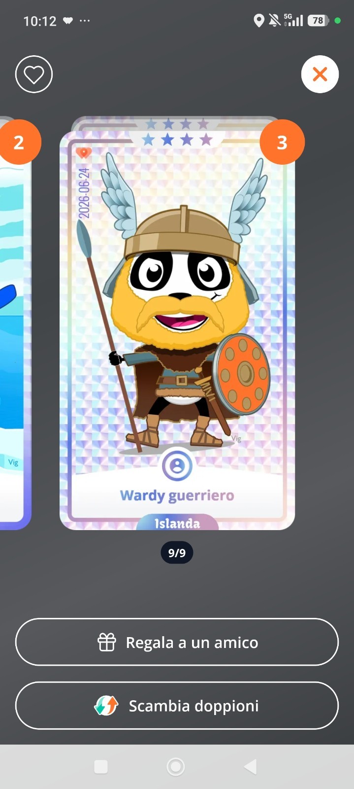 Iceland 9 Wecards Weward Wardy Warrior Iceland 9 / Iceland 9