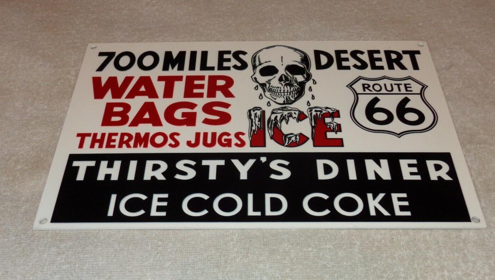VINTAGE THIRSTY\'S DINER US ROUTE 66 TRUCK STOP 12\