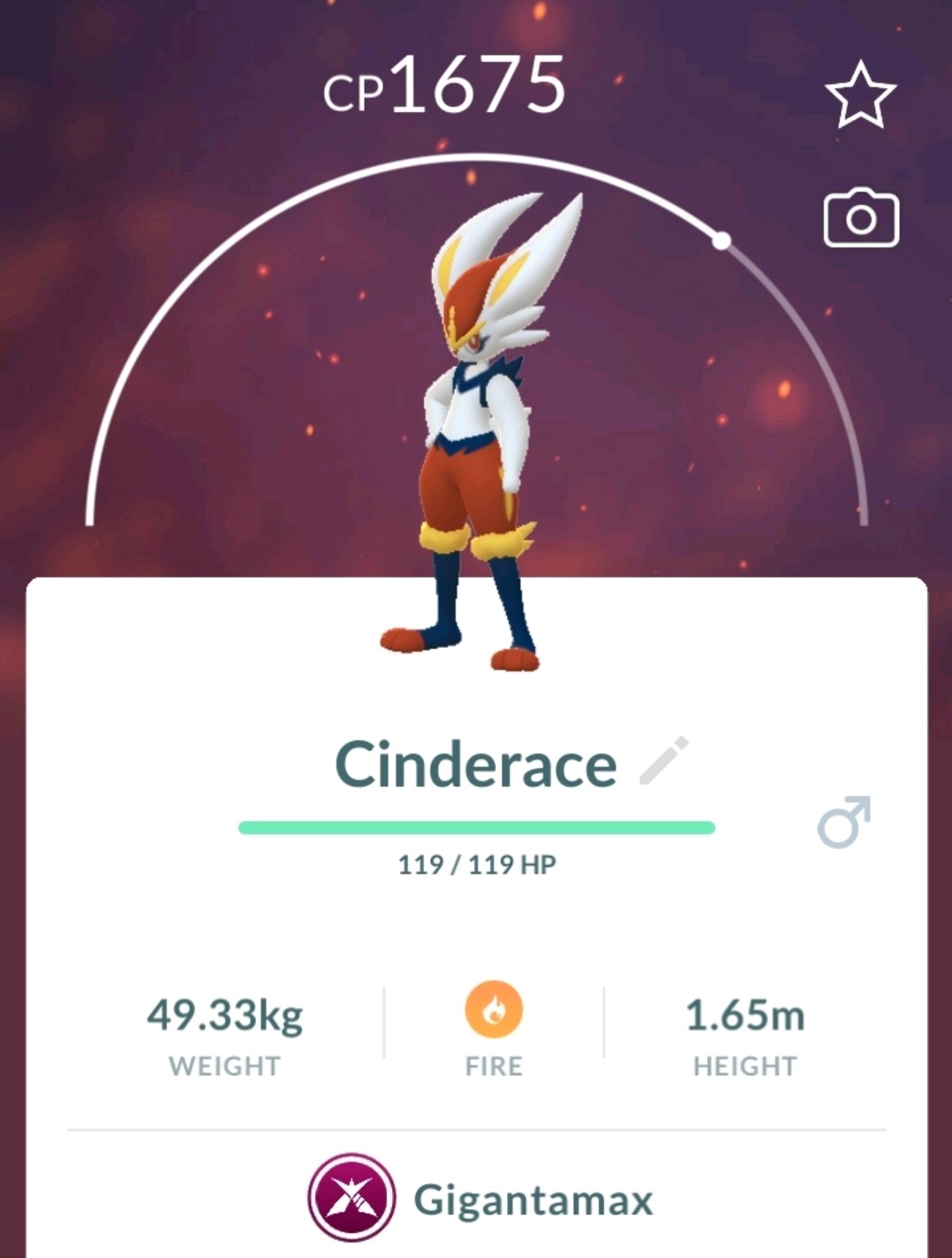 Pokemon  Gigantamax Cinderace Go TD