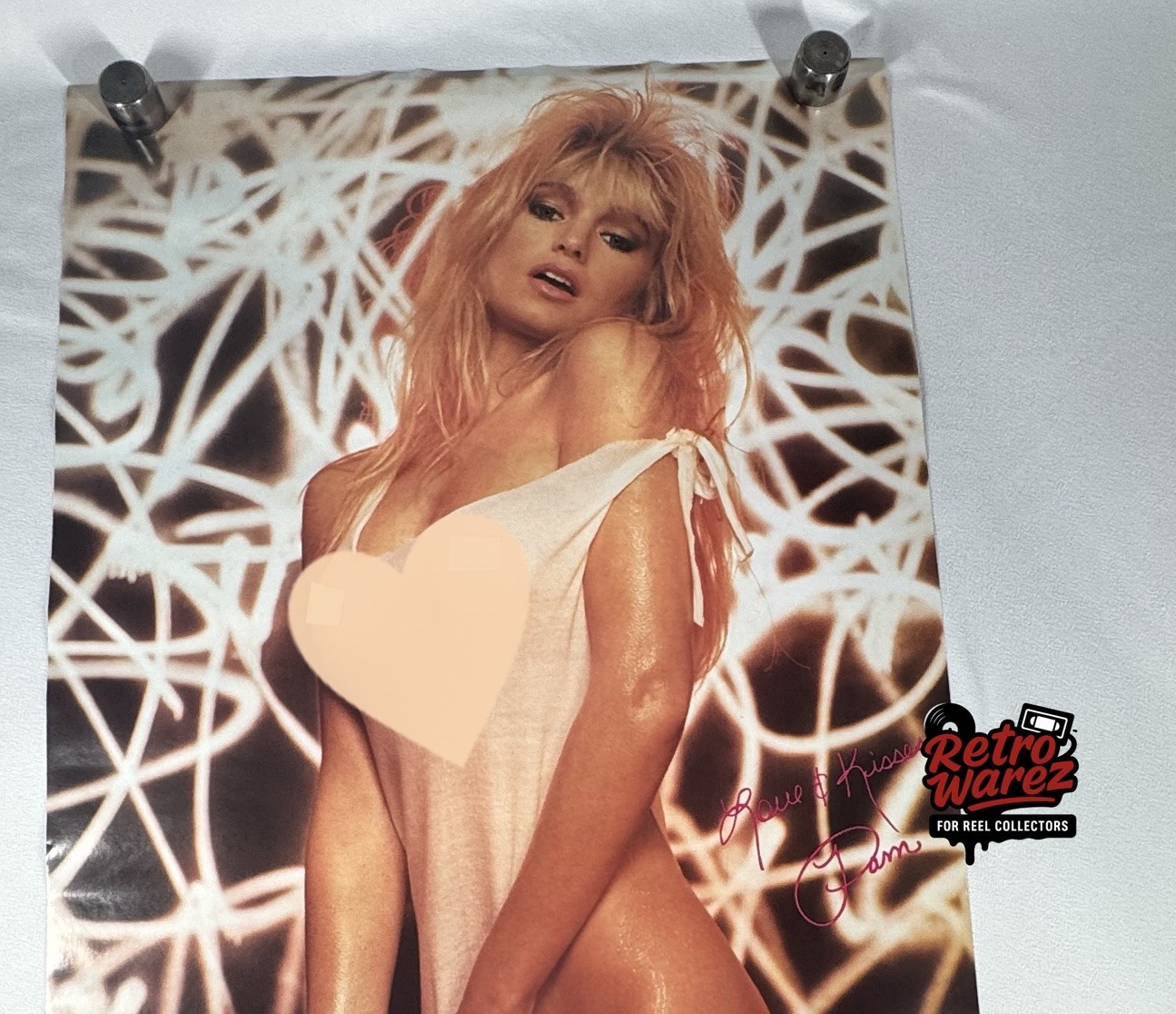 Pam Starmakers Original 1988 Pinup Poster 21x32” Model Man Cave Vintage Garage Pam Starmakers Original 1988 Pinup Poster 21x32” Model Man Cave Vintage Garage