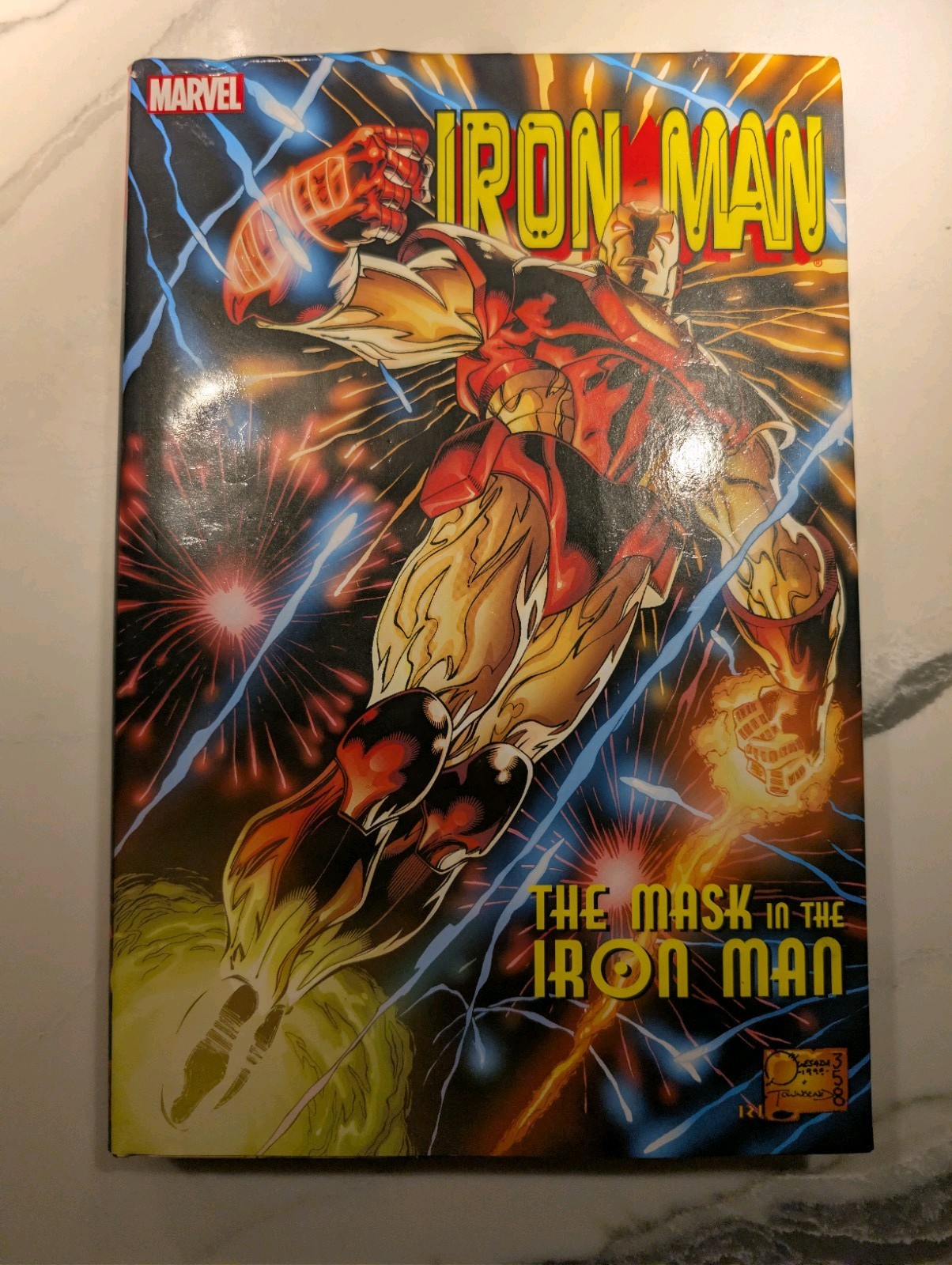 Iron Man: The Mask in the Iron Man Omnibus by Joe Quesada, Marvel Iron Man: The Mask in the Iron Man Omnibus by Joe Quesada, Marvel