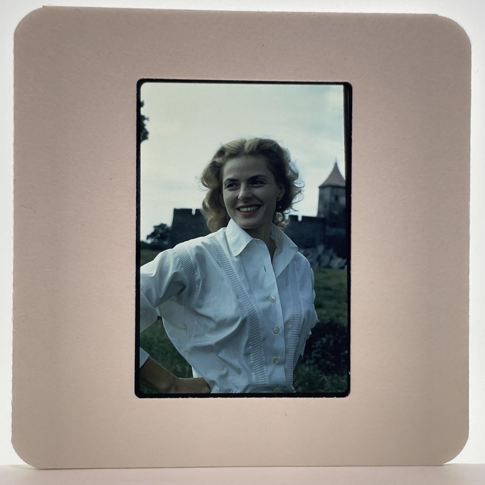 Vintage 35mm Slide of Ingrid Bergman Actress #12