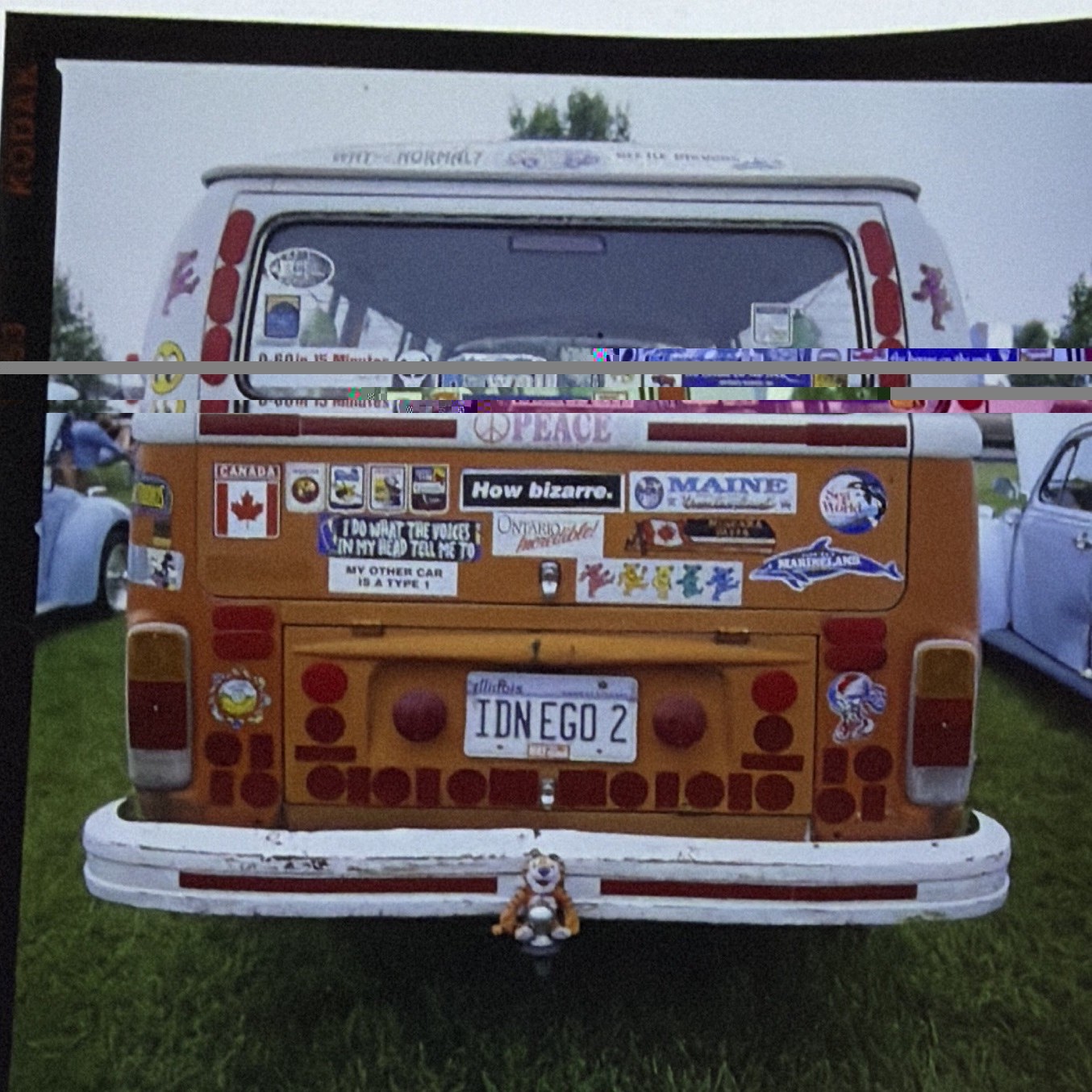 Vintage Volkswagen VW Beetle Bus Funfest Mid America Photo Transparency Lot 