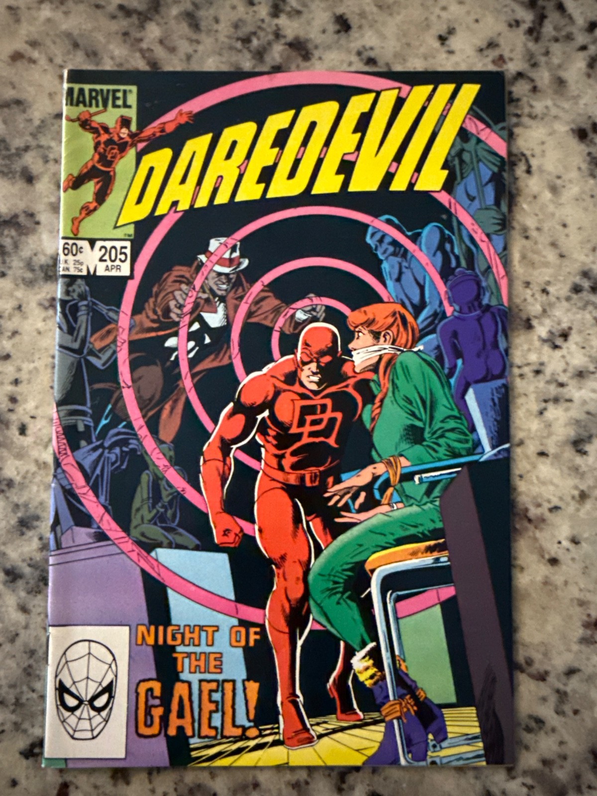 Daredevil #205 Vol. 1 (Marvel, 1984) Key 1st App Of The Gael, VF