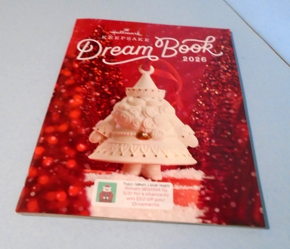 Hallmark 2026 DREAM BOOK With Wish List - 