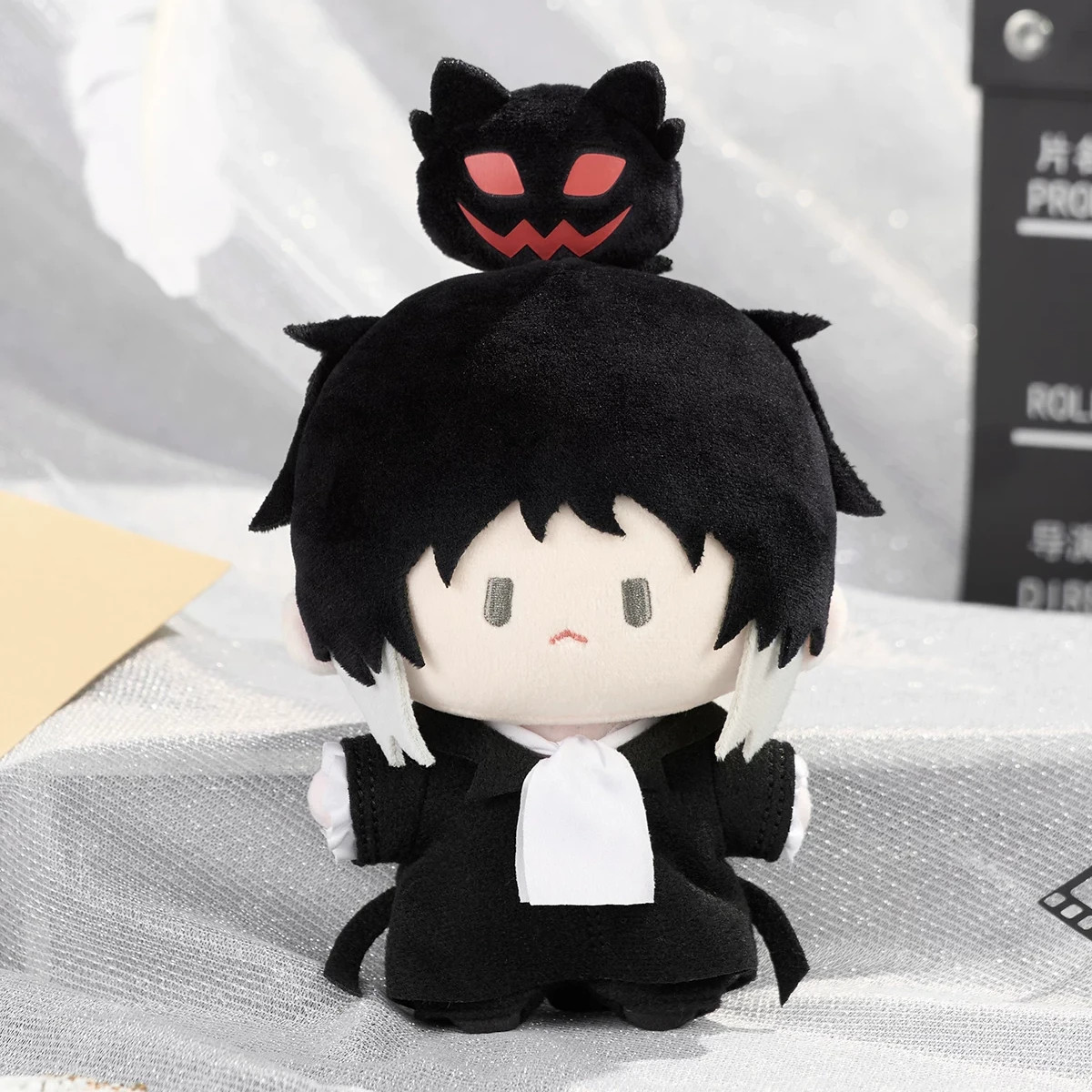 Official Bungo Stray Dogs Dazai Osamu Nakahara Chuuya 10cm Plush Doll Plushie