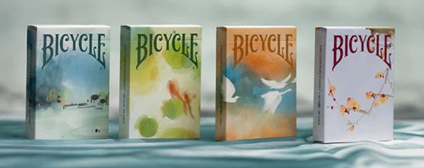 Bicycle Seasons Limited Edition Playing Cards - Complete Set of 4 Decks