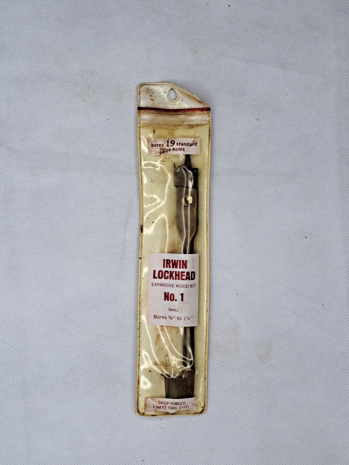 Vintage IRWIN LOCKHEAD Expansive Wood Bit No.1 Bores 5/8\ Vintage IRWIN LOCKHEAD Expansive Wood Bit No.1 Bores 5/8\