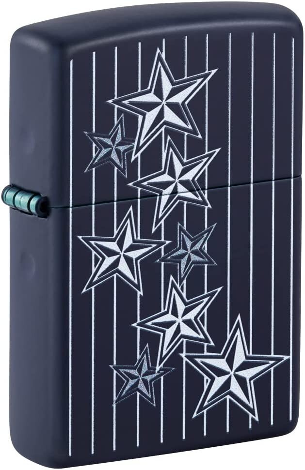 Zippo Star Design Navy Matte 48188 Zippo Star Design Navy Matte 48188