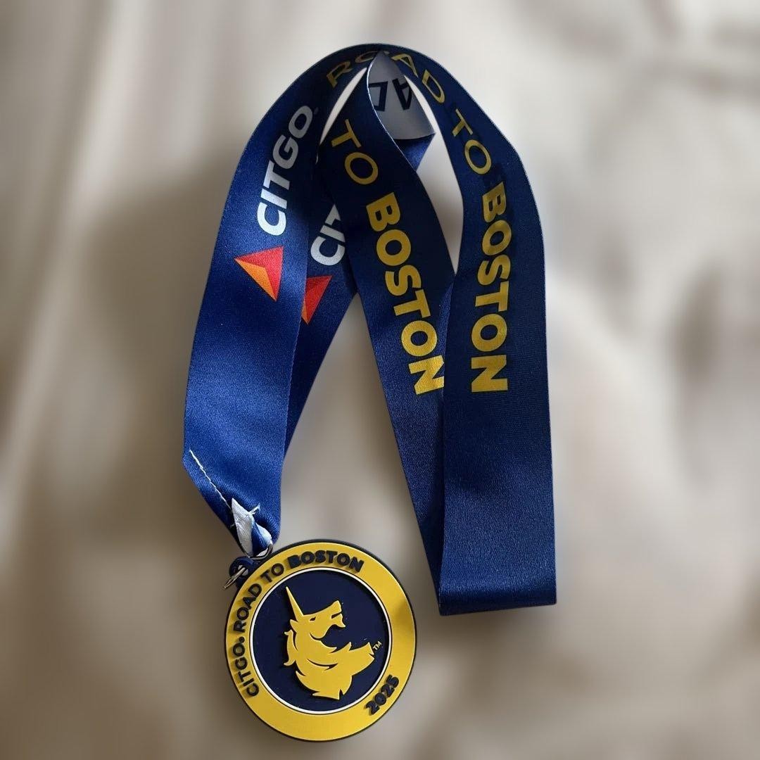 2025 Boston Marathon Commemorative Medal 6.5cm Unused