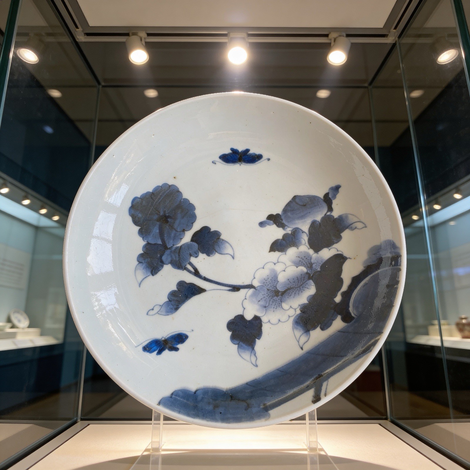 Japanese Arita/Hizen blue-and-white porcelain (sometsuke), Edo period, 18th 