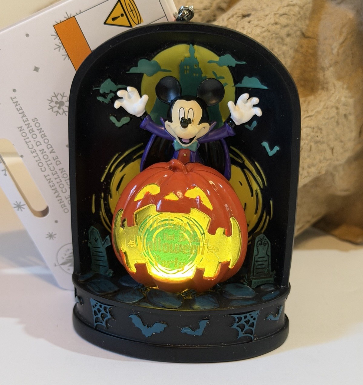 Mickey's Not So Scary Halloween Party DISNEY ORNAMENT 2024 WDW Magic Kingdom NWT