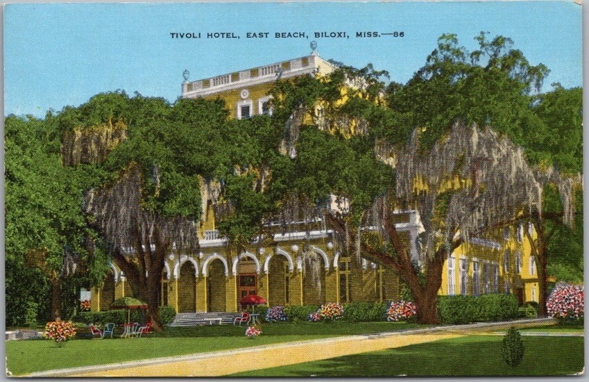 c1940s BILOXI, Mississippi Postcard 