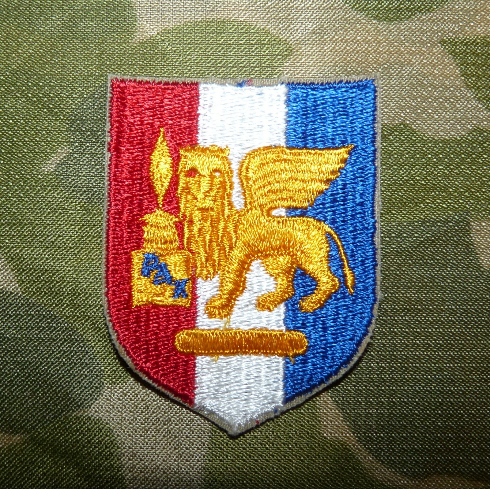 Original 1950s Southern European Task Force SETAF Shoulder Sleeve Patch no glow