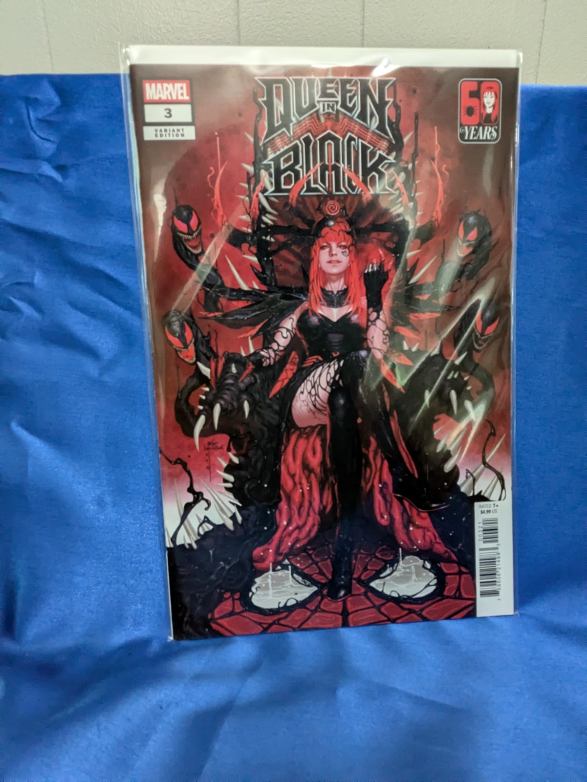 QUEEN IN BLACK #3 MARY JANE WATSON 60TH ANNIV INHYUK LEE VARIANT MARVEL 2026 QUEEN IN BLACK #3 MARY JANE WATSON 60TH ANNIV INHYUK LEE VARIANT MARVEL 2026
