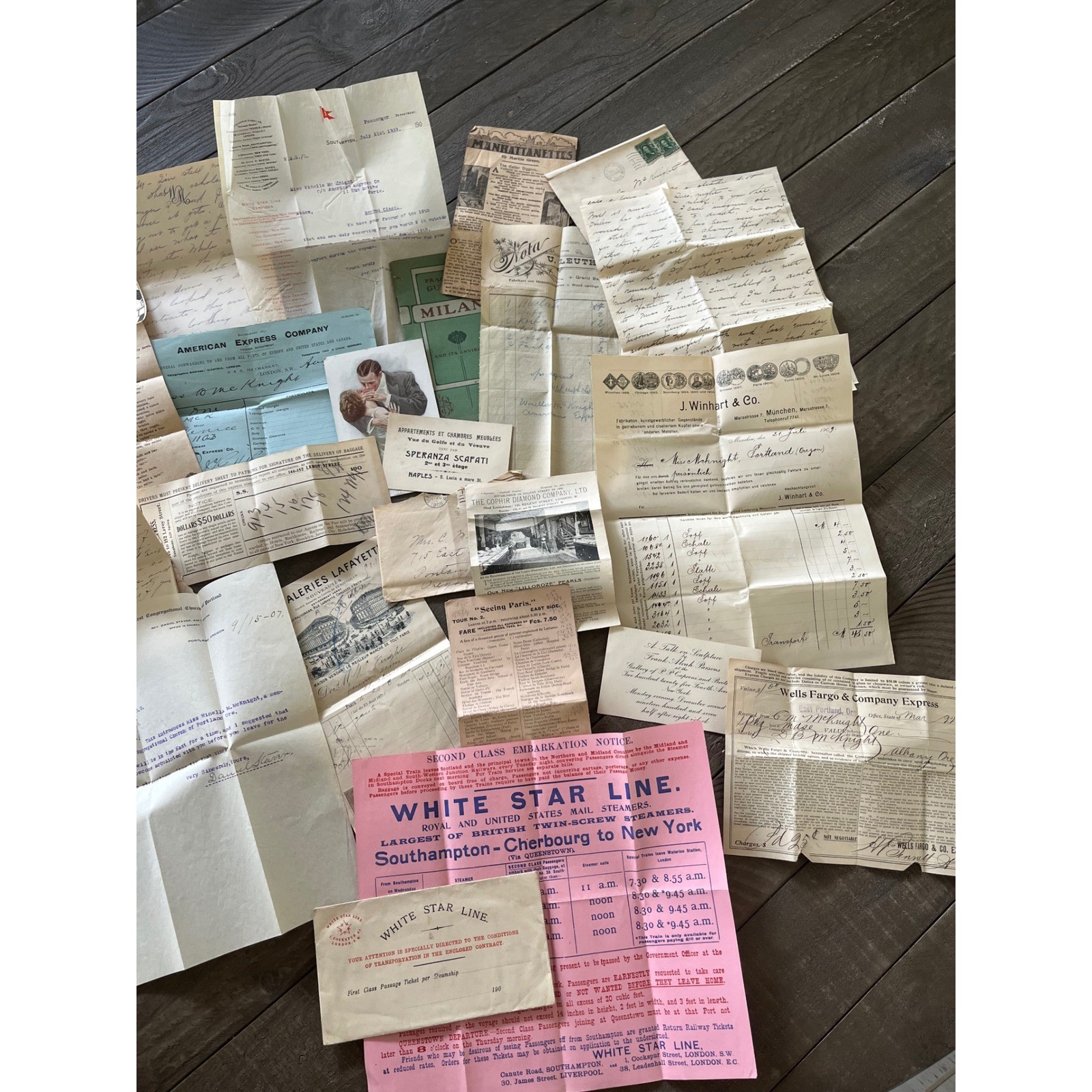 Antique 1900s Ephemera Lot Travel Archive Antique 1900s Ephemera Lot Travel Archive