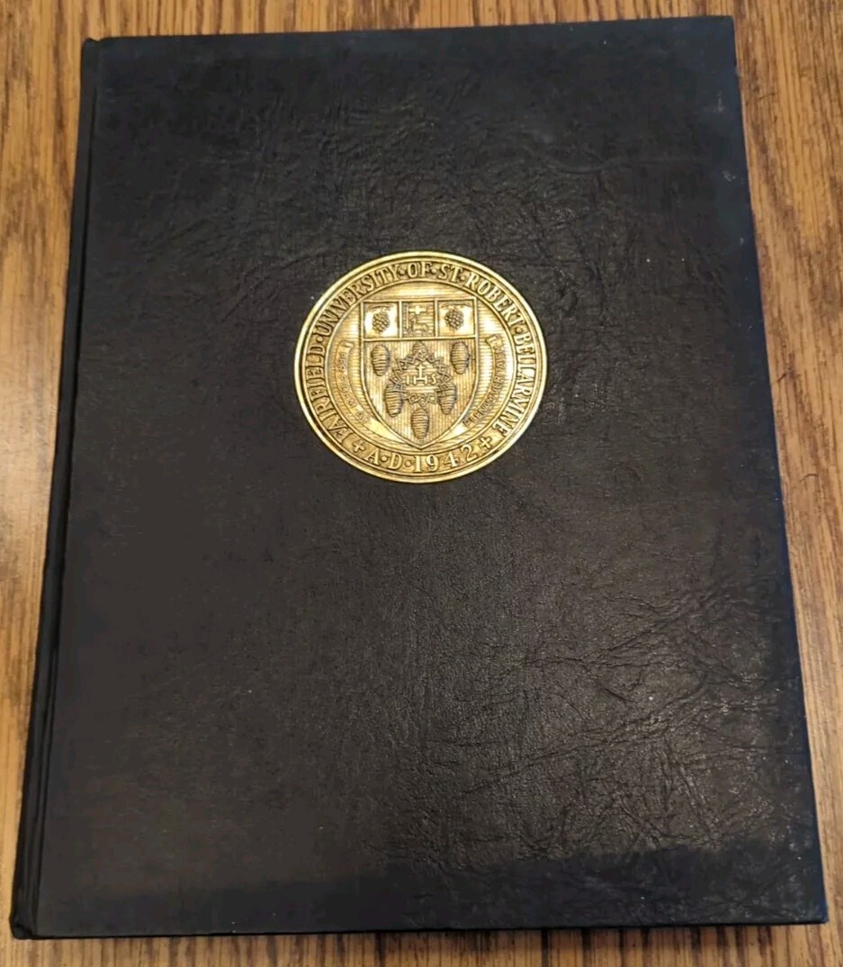 Vintage 1964 Fairfield University The Manor Yearbook Connecticut Leather Bound Vintage 1964 Fairfield University The Manor Yearbook Connecticut Leather Bound