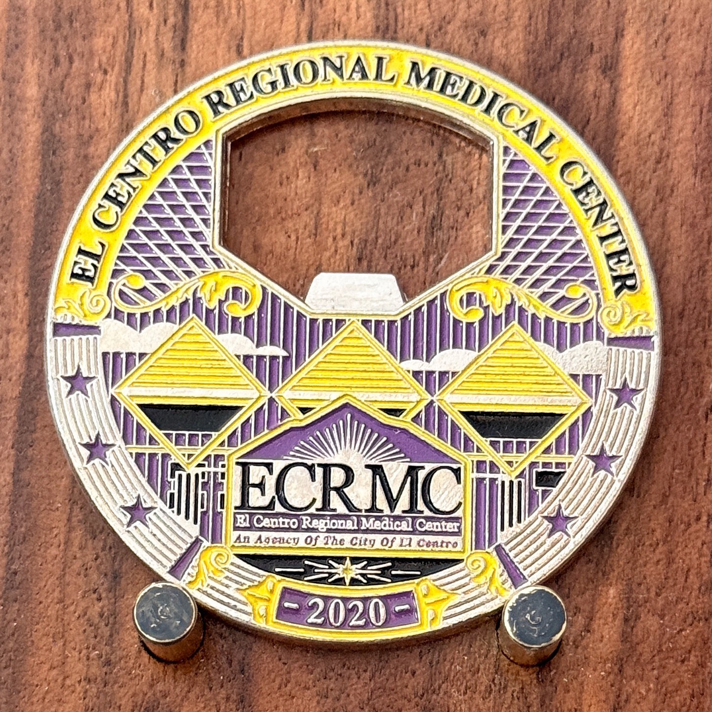 El Centro Regional Medical Center Bottle Opener Challenge Coin  W#26