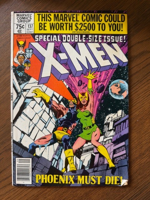Uncanny X-Men #137 1980 Newsstand 1st Print Dark Phoenix Death Jean Grey