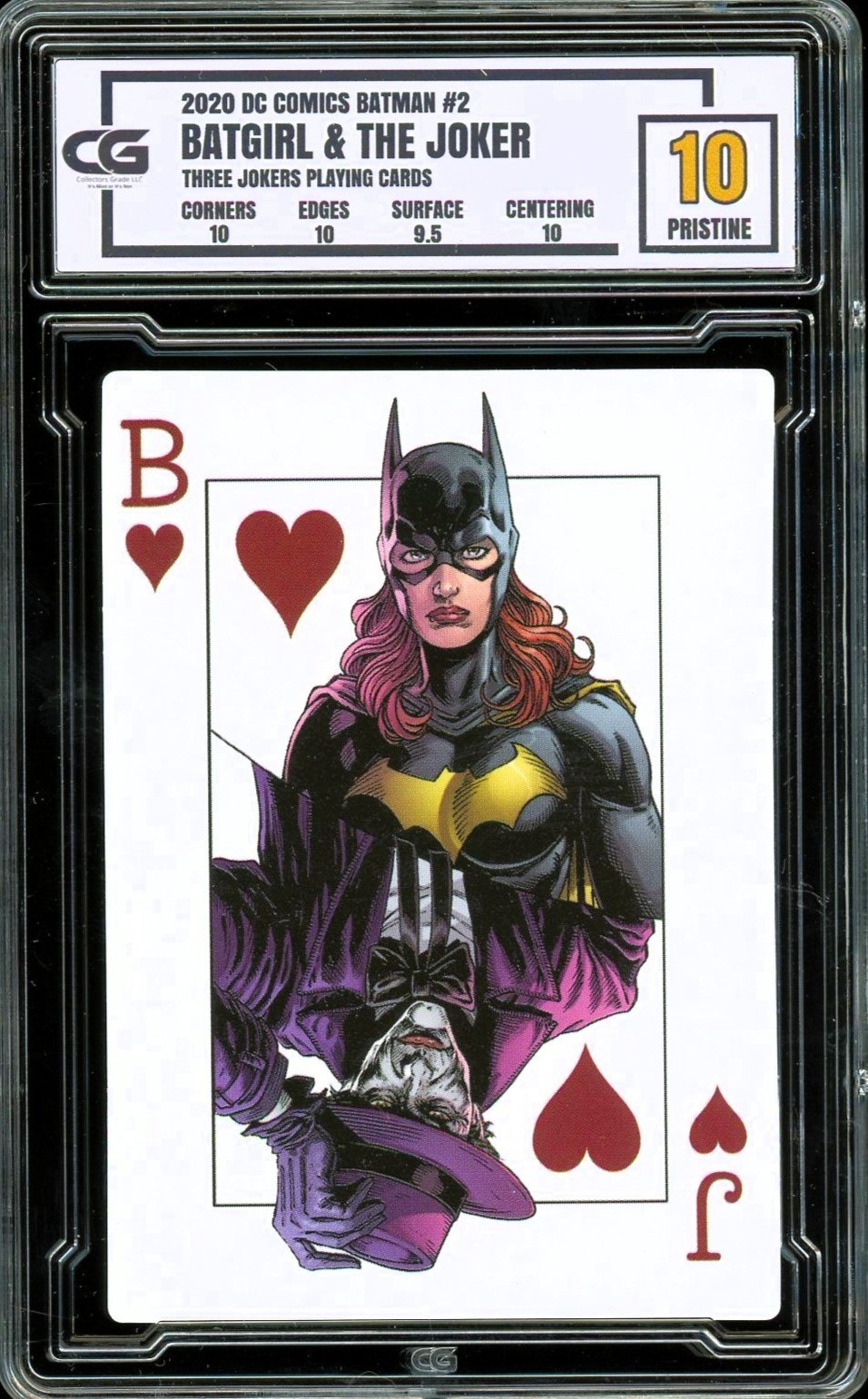 2020 DC Comics Batman Three Jokers Playing Card Joker & Batgirl ~ CG 10 PRISTINE 2020 DC Comics Batman Three Jokers Playing Card Joker & Batgirl ~ CG 10 PRISTINE