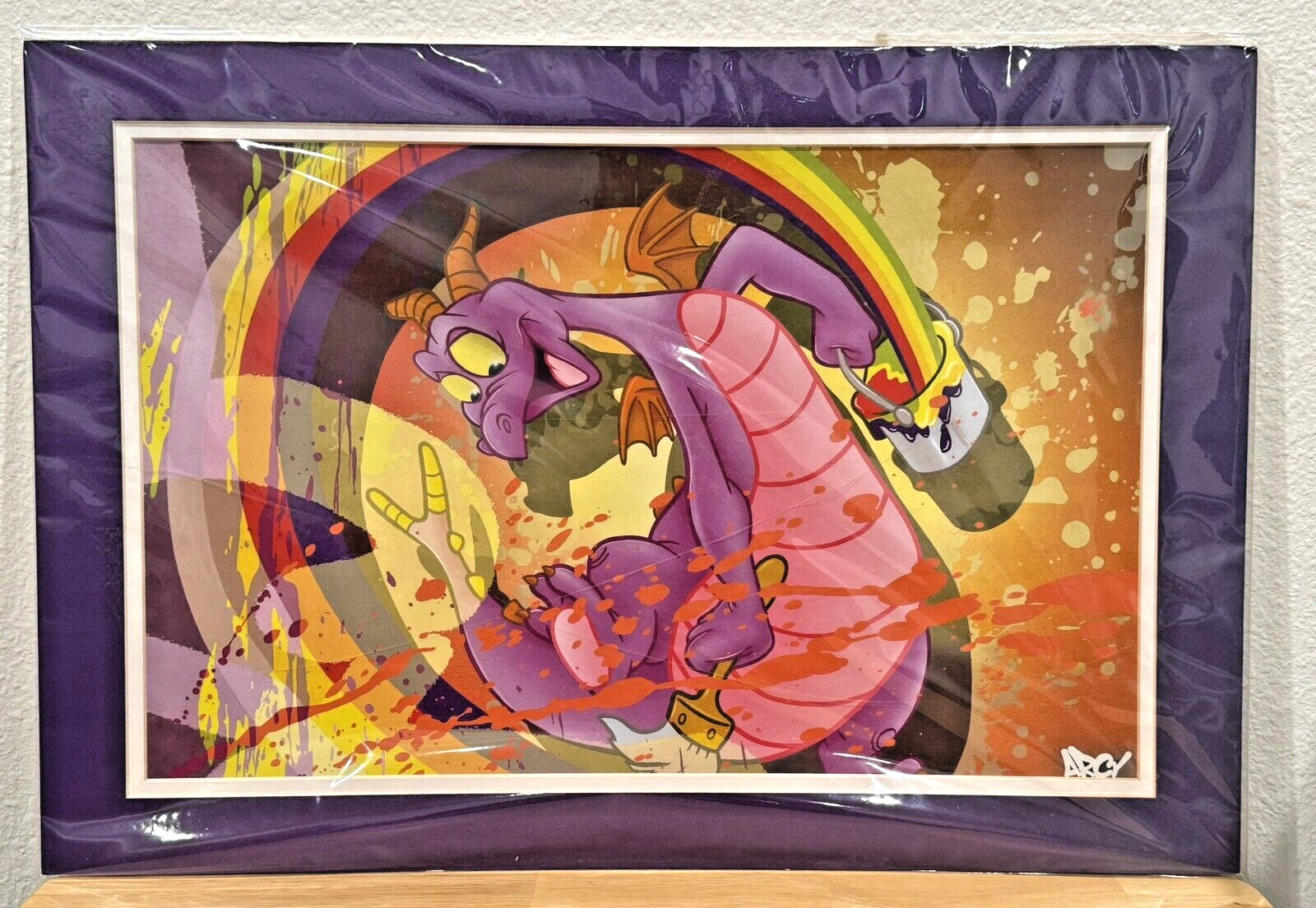 RETIRED 2018 DISNEY FINE ART FIGMENT 13.5\
