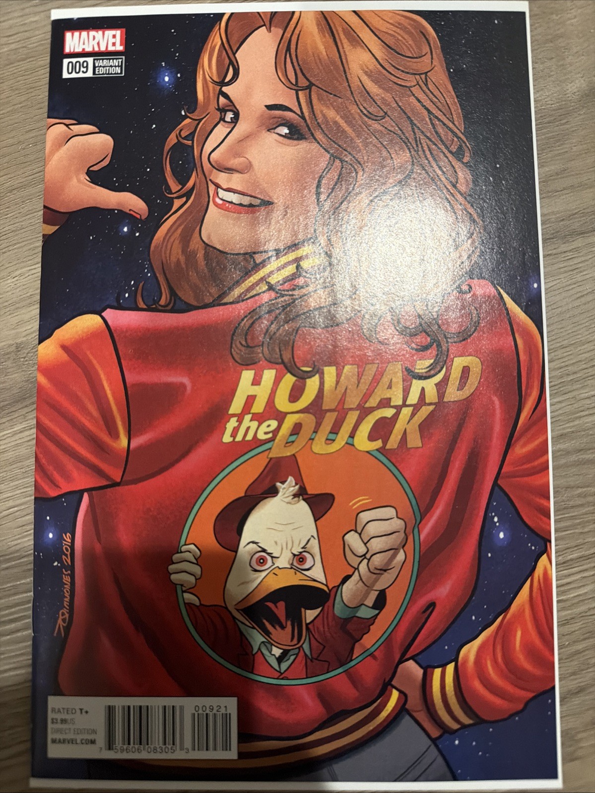 Howard The Duck #9 (2016) Lea Thompson Variant 1:0 Super Rare VF/Nm Howard The Duck #9 (2016) Lea Thompson Variant 1:0 Super Rare VF/Nm