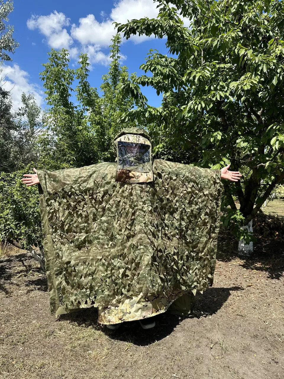 Anti-thermal imaging cloak with kikimora Kharakternik