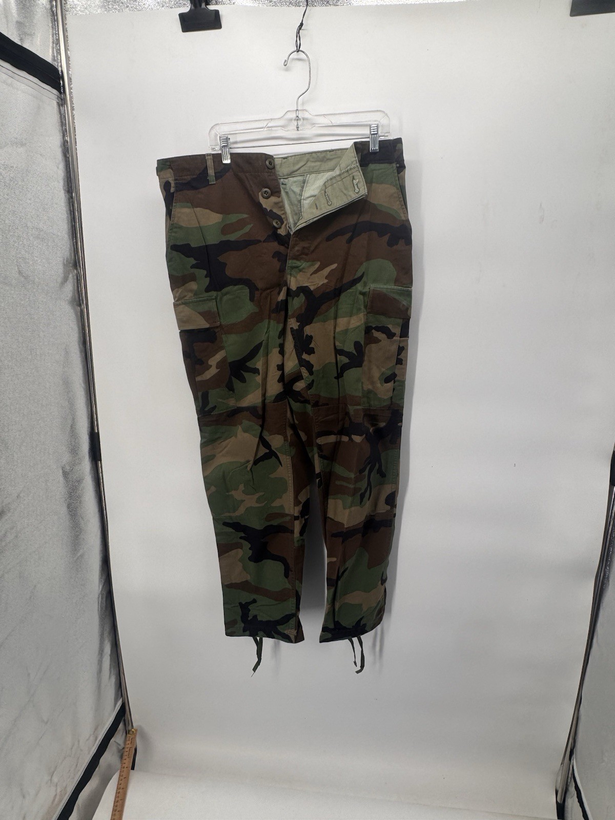 VTG Army Air Force BDU Woodland Camo Trousers Pants Medium Regular VTG Army Air Force BDU Woodland Camo Trousers Pants Medium Regular