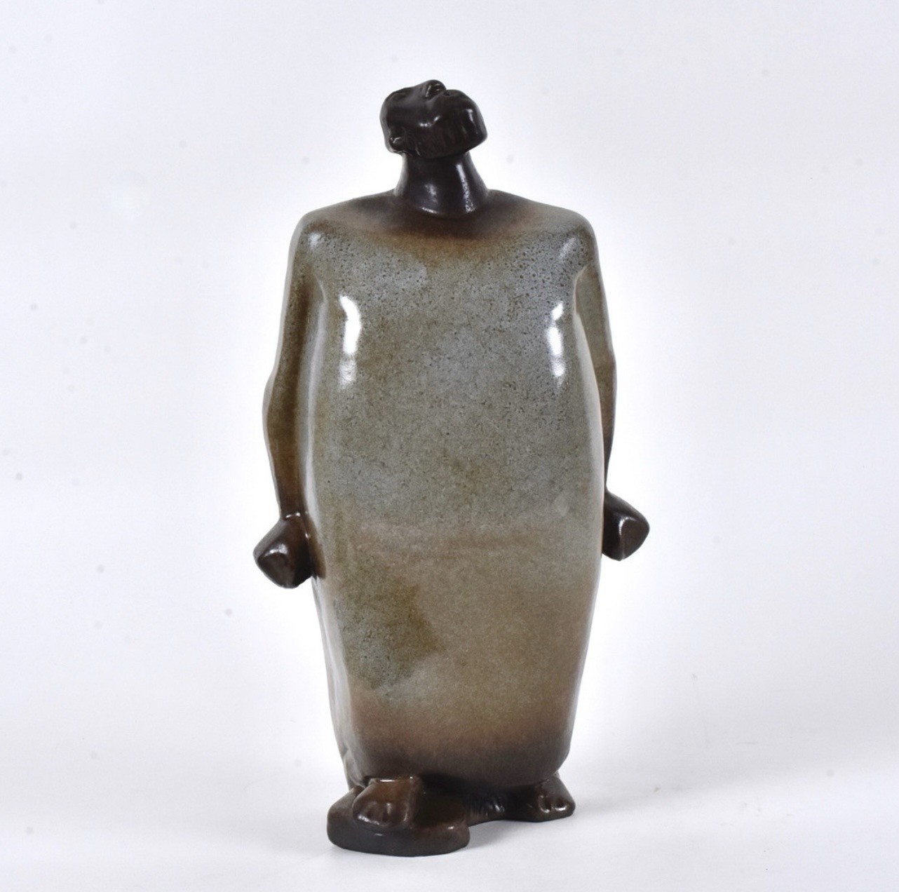 Swedish Åke Holm Sculpture “Moses treads on the tablets of the law”. Signed Swedish Åke Holm Sculpture “Moses treads on the tablets of the law”. Signed