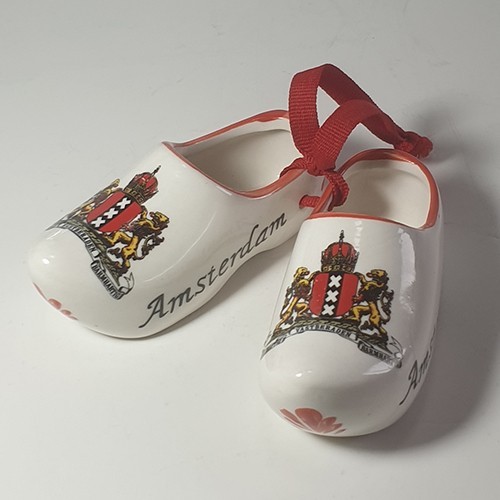 Hand-painted antique Shoe Ceramic Masterpiece Deco Holland Small Product