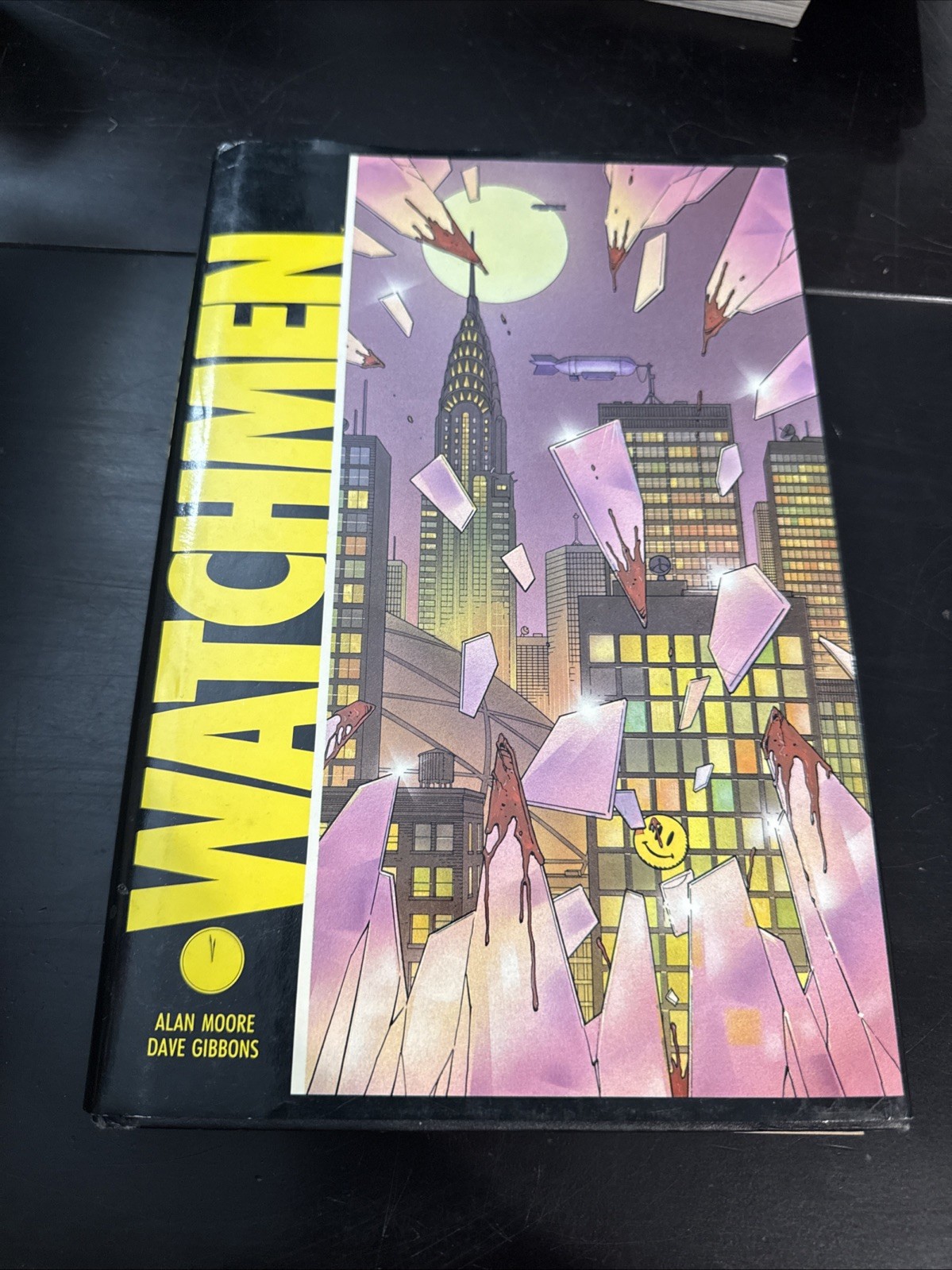 Watchmen Book Club Edition Hardcover 1st Printing  DC Comics 1987 Moore DAMAGED