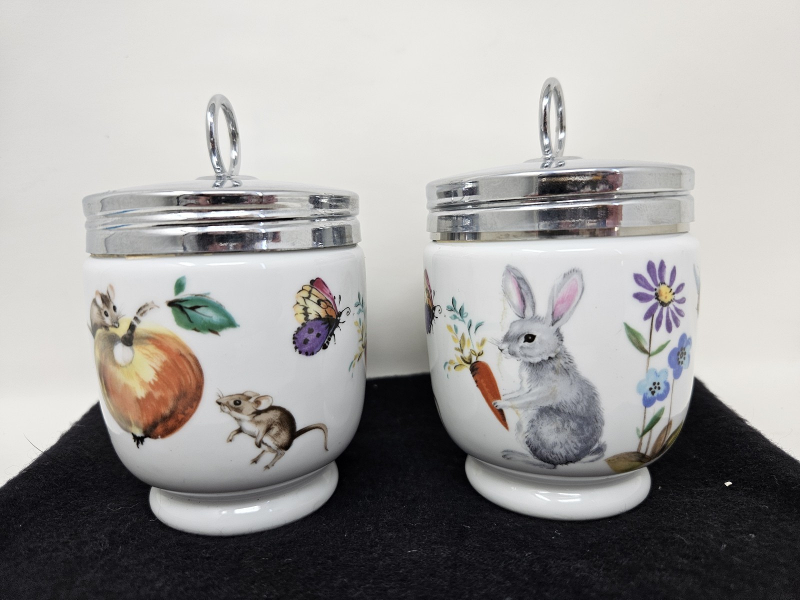 Vintage Royal Worcester King Size Egg Coddlers 