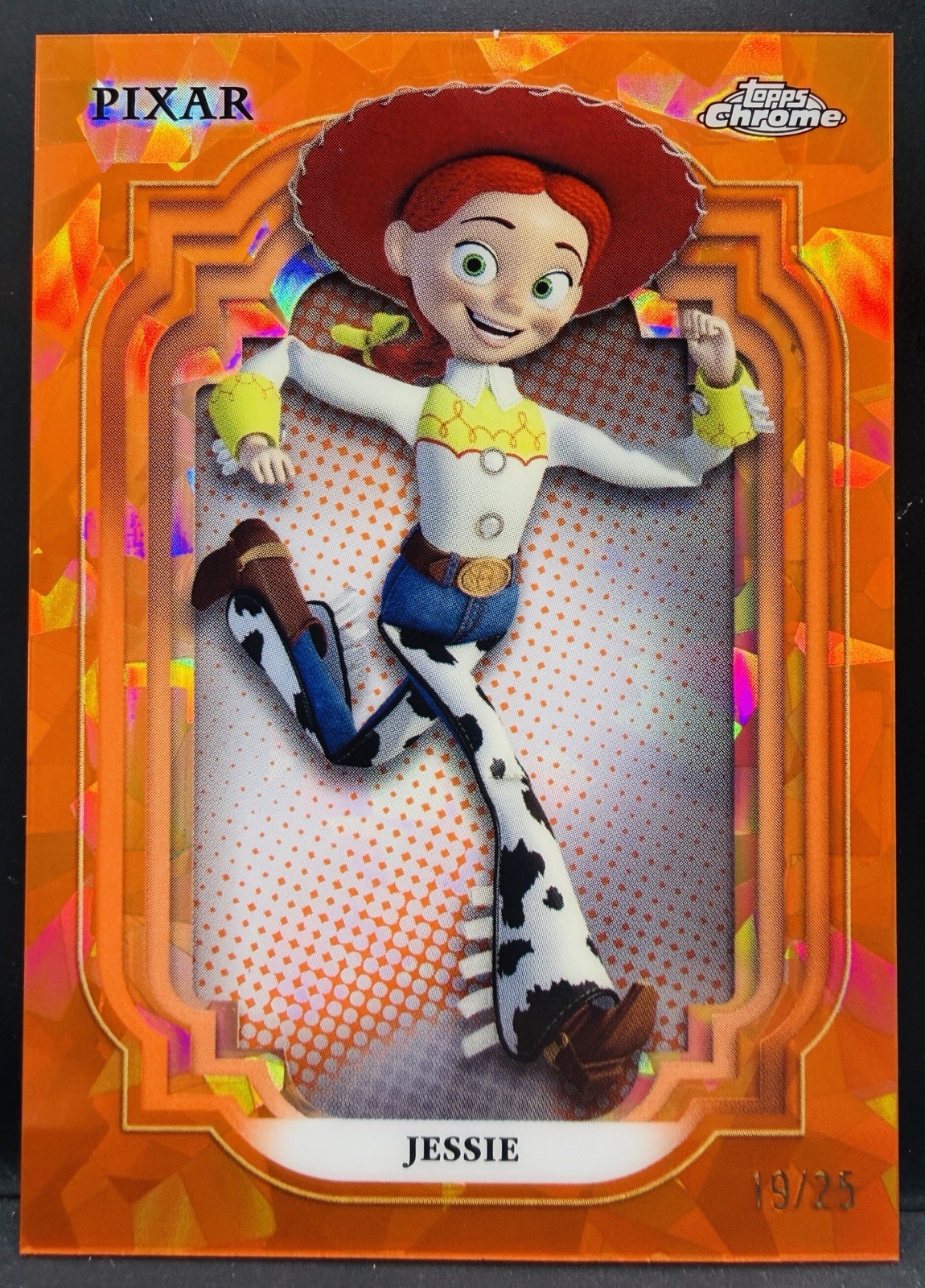 2024 Topps Chrome Disney Sapphire Orange /25 Jessie #67 TOY STORY 2024 Topps Chrome Disney Sapphire Orange /25 Jessie #67 TOY STORY