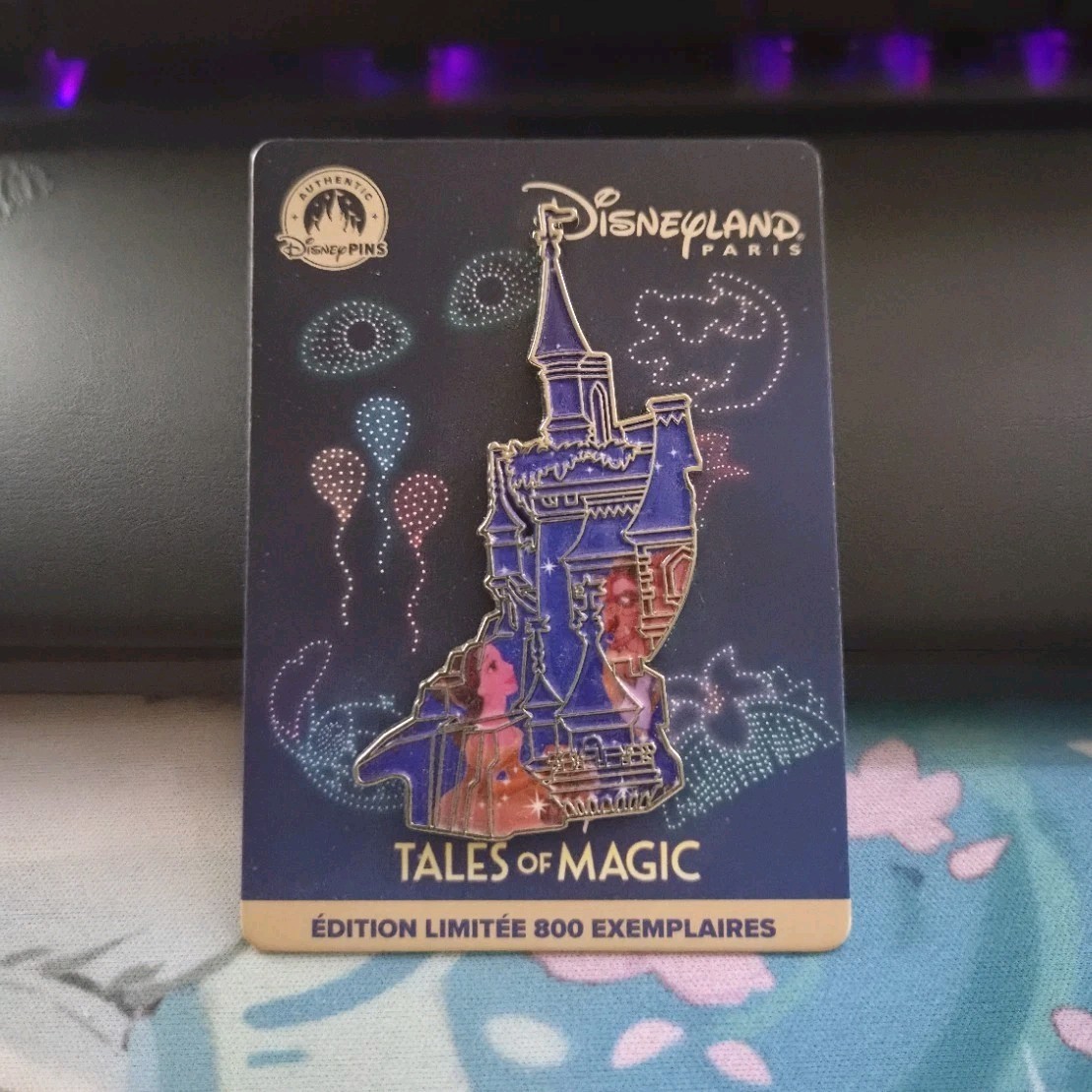 Disneyland Paris Pin's Tales of Magic Beauty And The Beast LE 800pcs