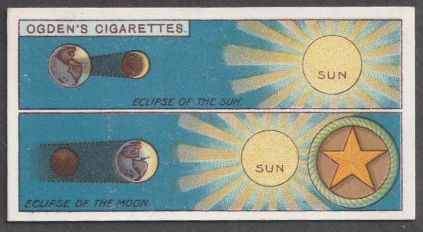 Ogden's, Boy Scouts, 1913, 4th Series, Green Backs, No 157, Eclipse of the Sun