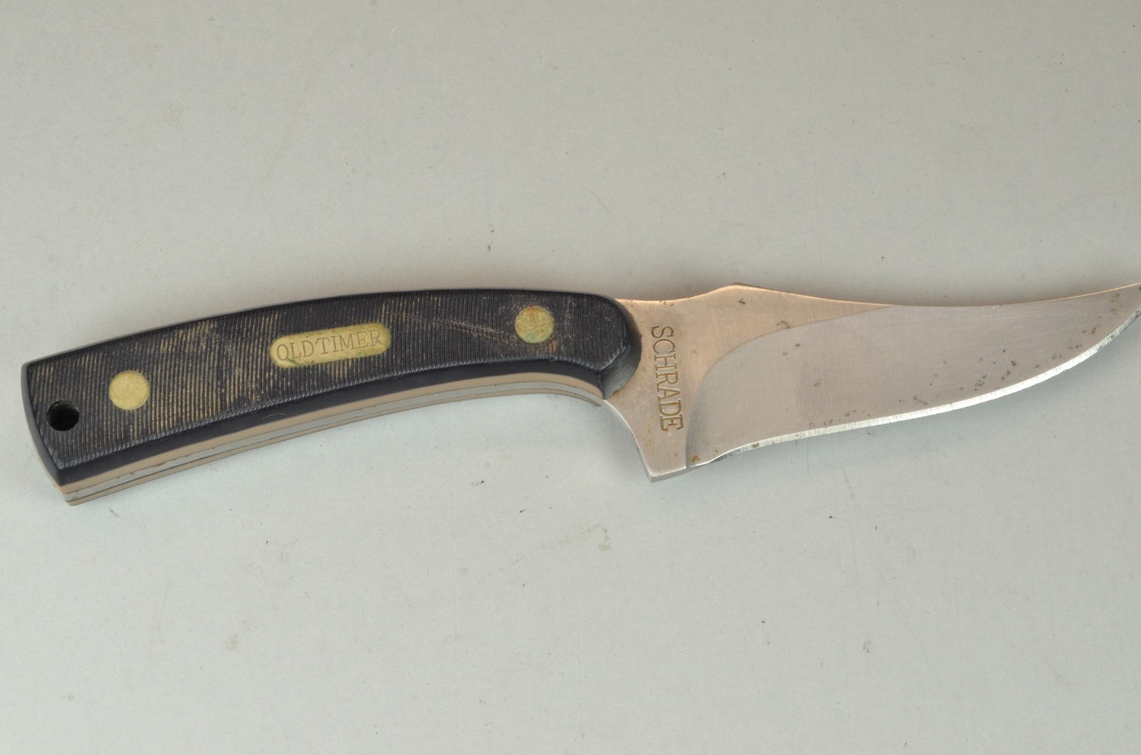 Vintage Schrade Old Timer 152OT Sharpfinger USA Fixed Blade Hunting Knife