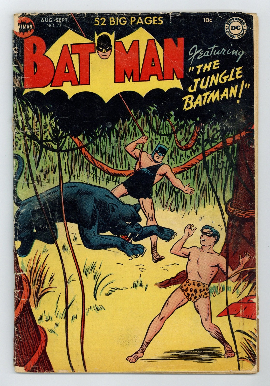 Batman #72 GD+ 2.5 1952