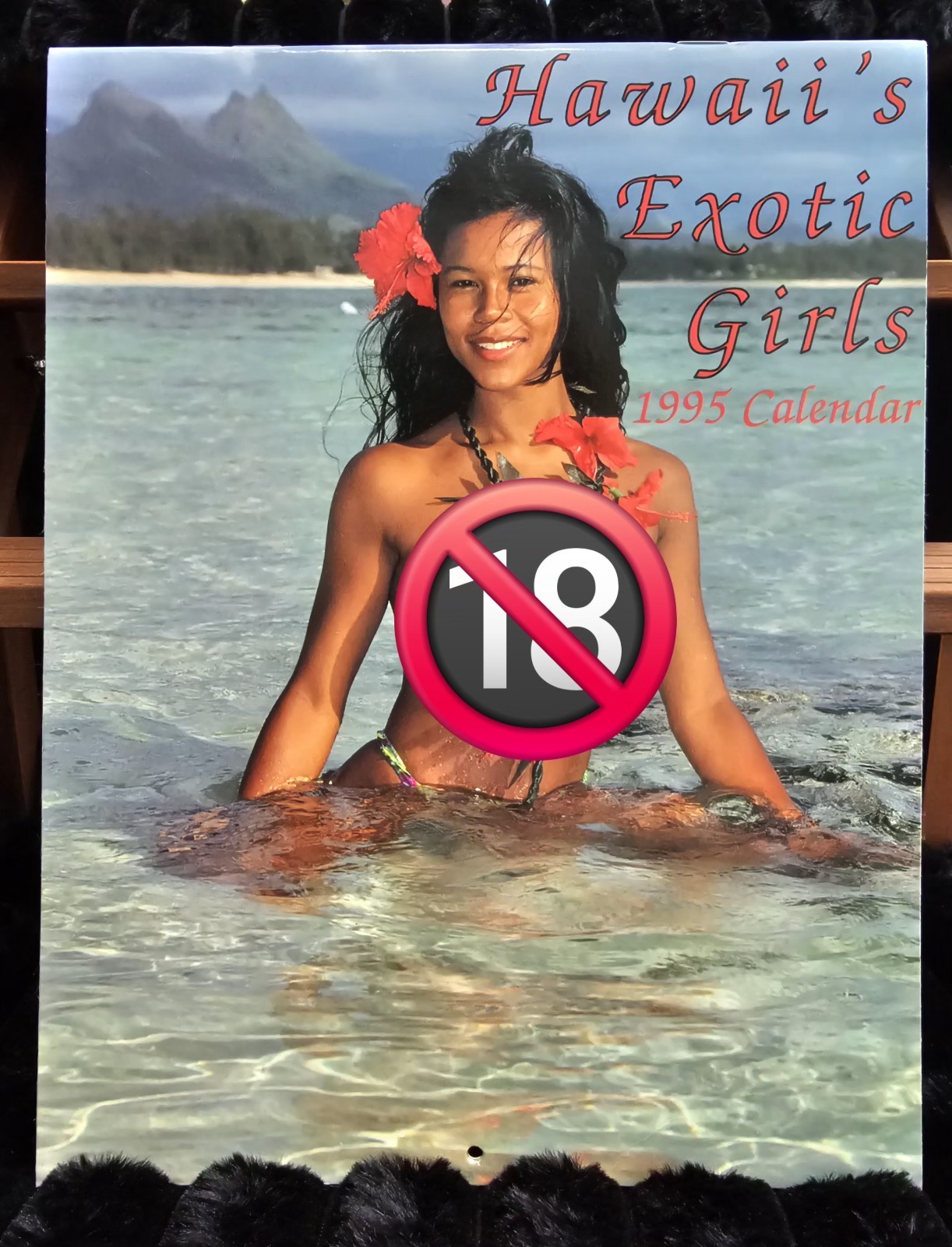 Vintage Hawaii\'s Exotic Girls 1995 Calendar