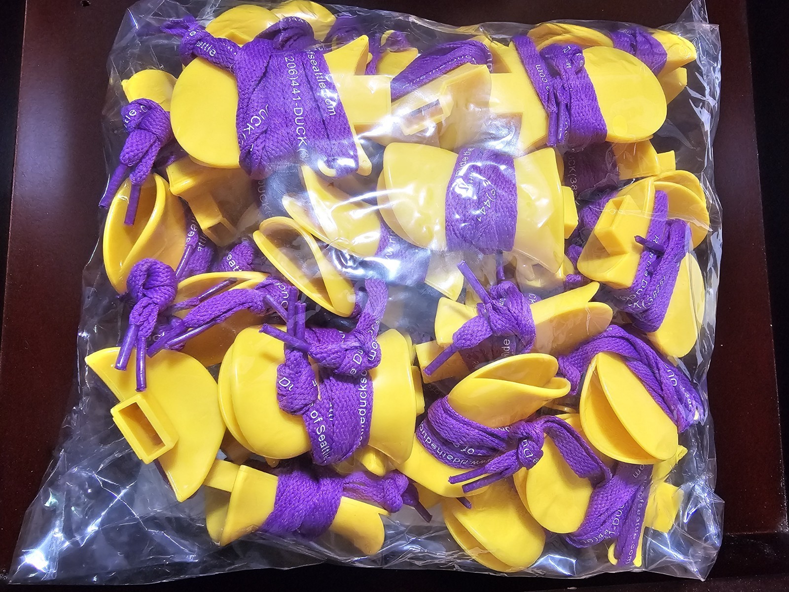 Bulk Lot Of 34 Wacky Quackers Duck Calls, New, Seattle Ride The Ducks Souvenir