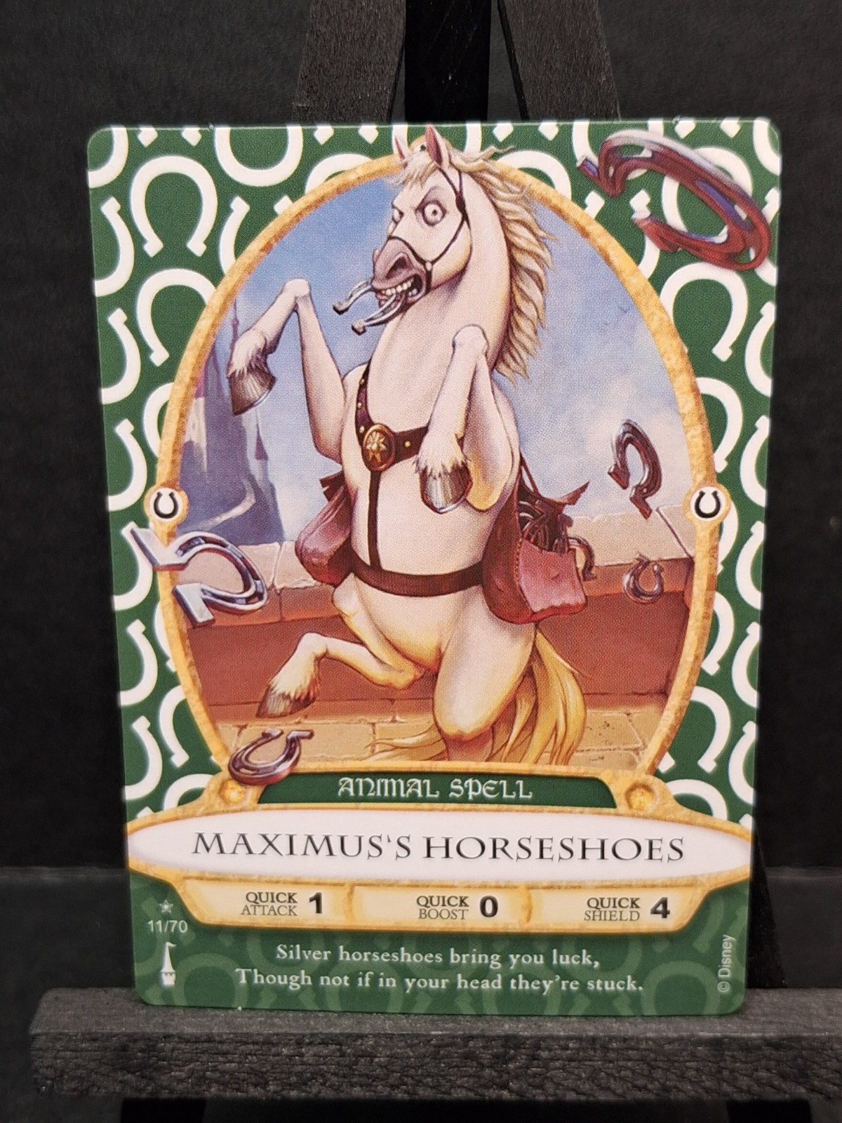 Disney SOTMK Maximus’s Horseshoes 11/70 Star Rare Card