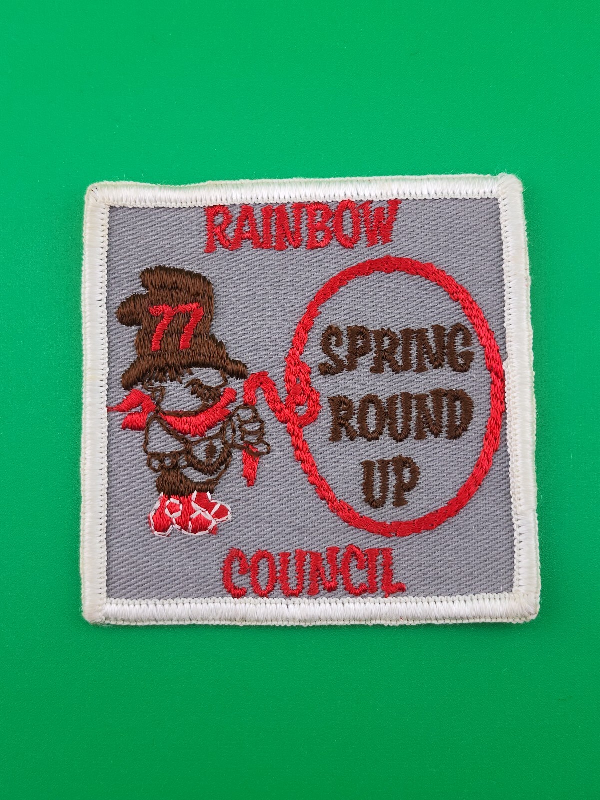 Rainbow Council Spring Round Up Patch BSA Scouts America