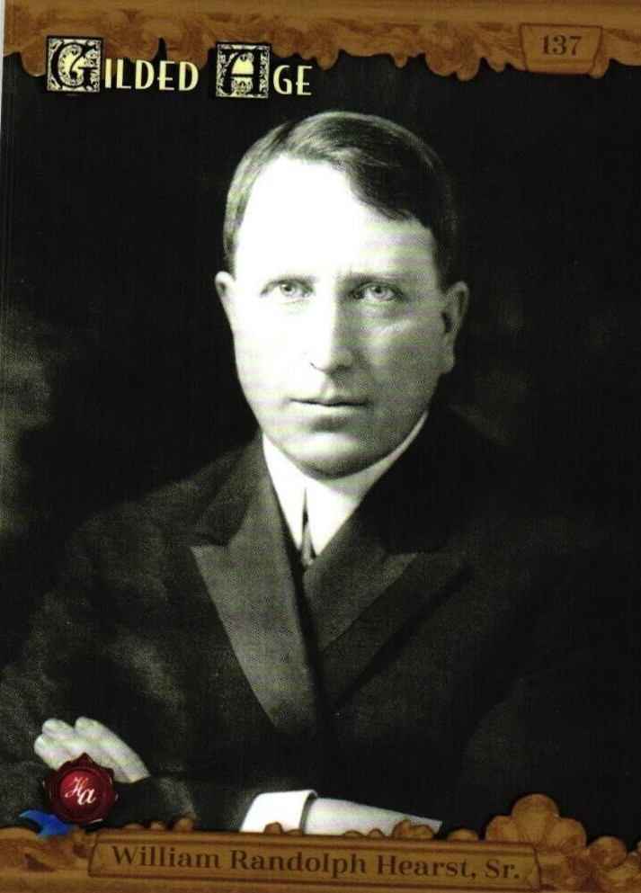 William Randolph Hearst Sr. Gilded Age Limited Print Card 1 of 500