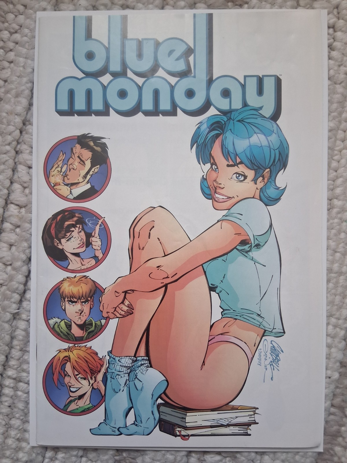 Blue Monday The Kids Are Alright #3 (2000) J. Scott Campbell Cover SCARCE FN 6.0