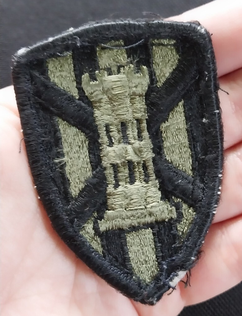 VINTAGE ~ 7th ENGINEER BRIGADE US MILITARY ARMY PATCH