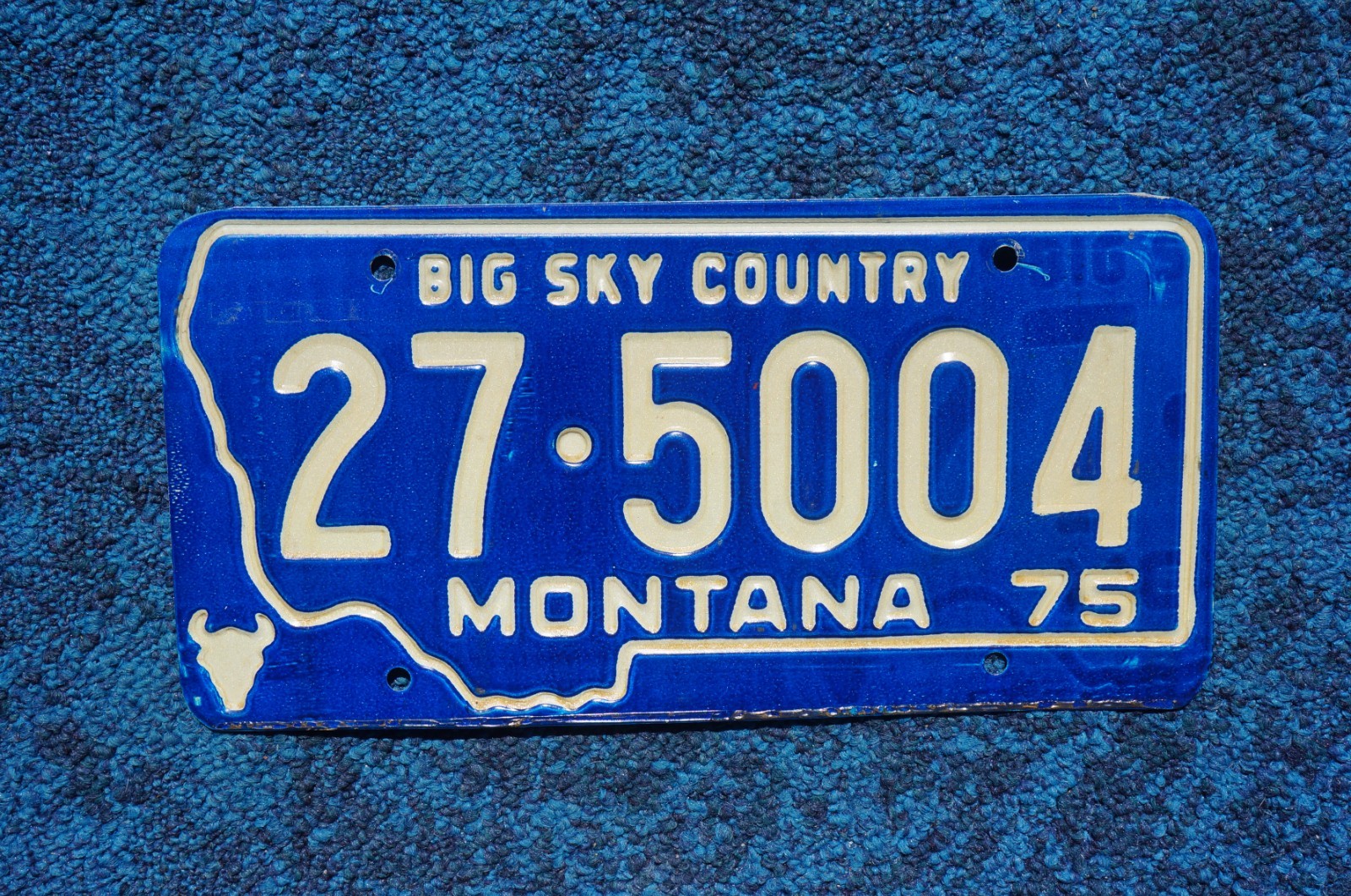 1975 RICHLAND County MONTANA License Plate