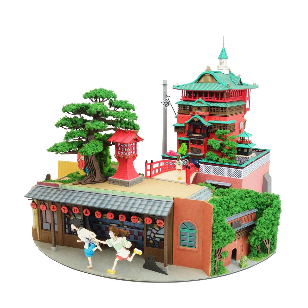 Studio Ghibli Works Series Spirited Away Diorama Paper Craft New From Japan