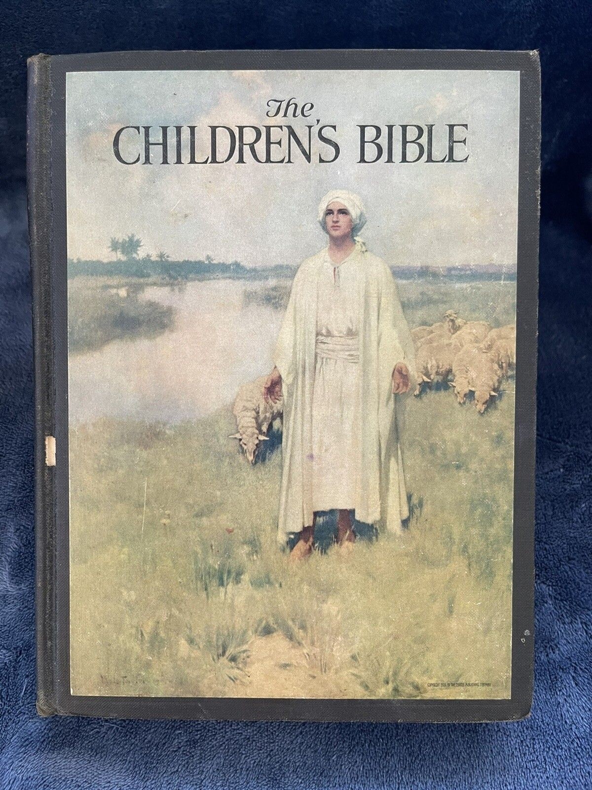 Nice Antique 1922 Bible - The Children's Bible - Sherman and Kent 1st Edition