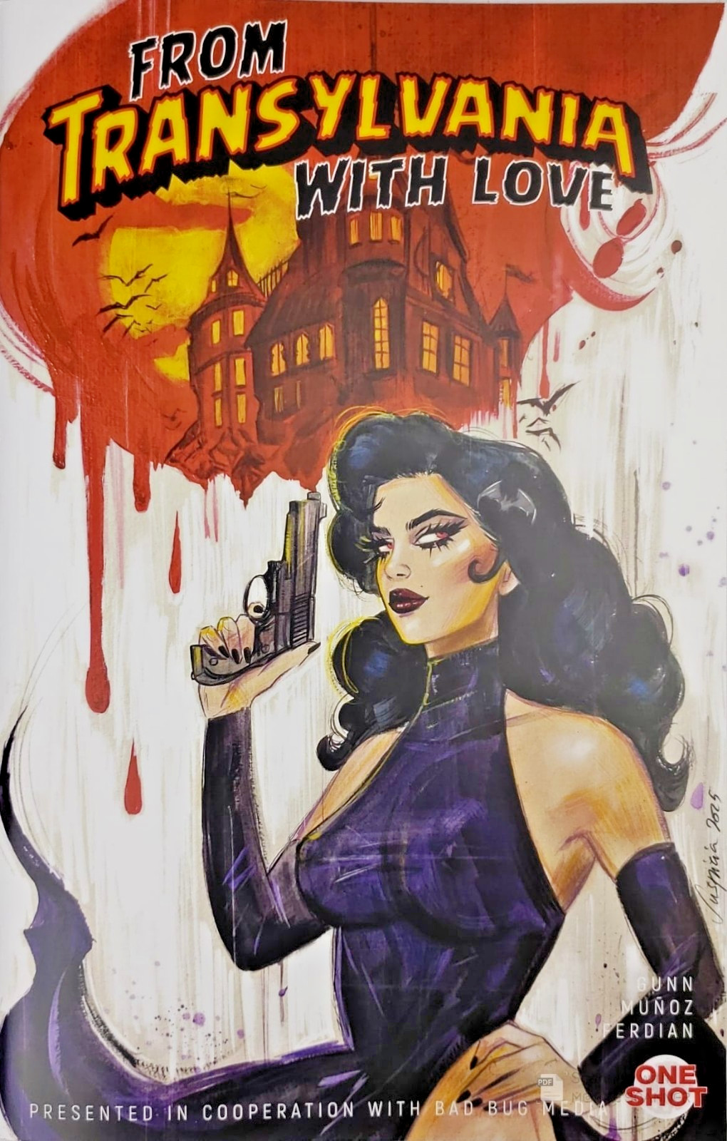 Fangers: From Transylvania With Love #1 Cover D Suspiria Vilchez Var Kickstarter