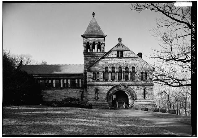 Oliver Ames Free Library,53 Main Street,North Easton,Massachusetts,MA,HABS,1